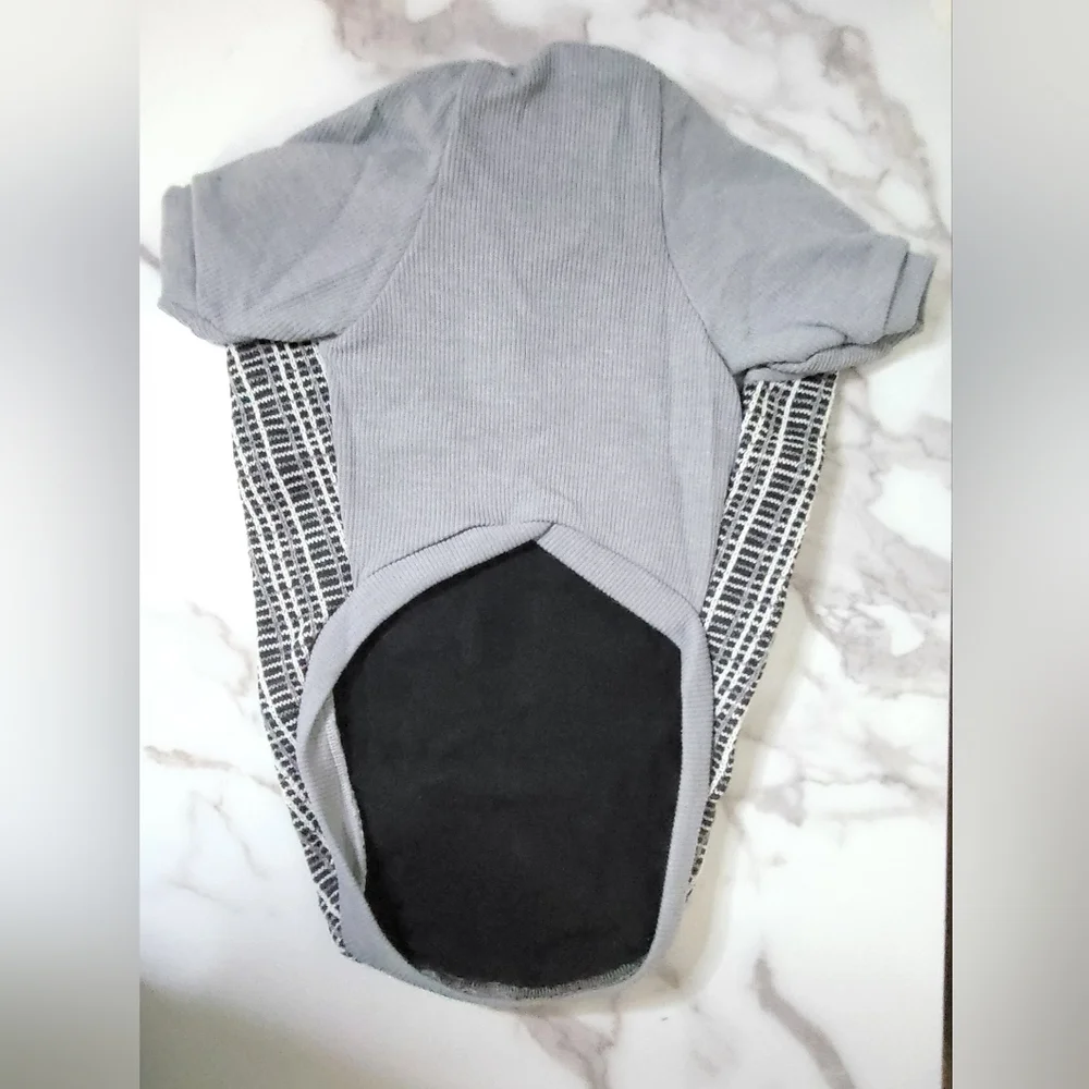 Fitwarm NWT Grey Dog Winter Knitwear Greygrids Sweater Size 2XL